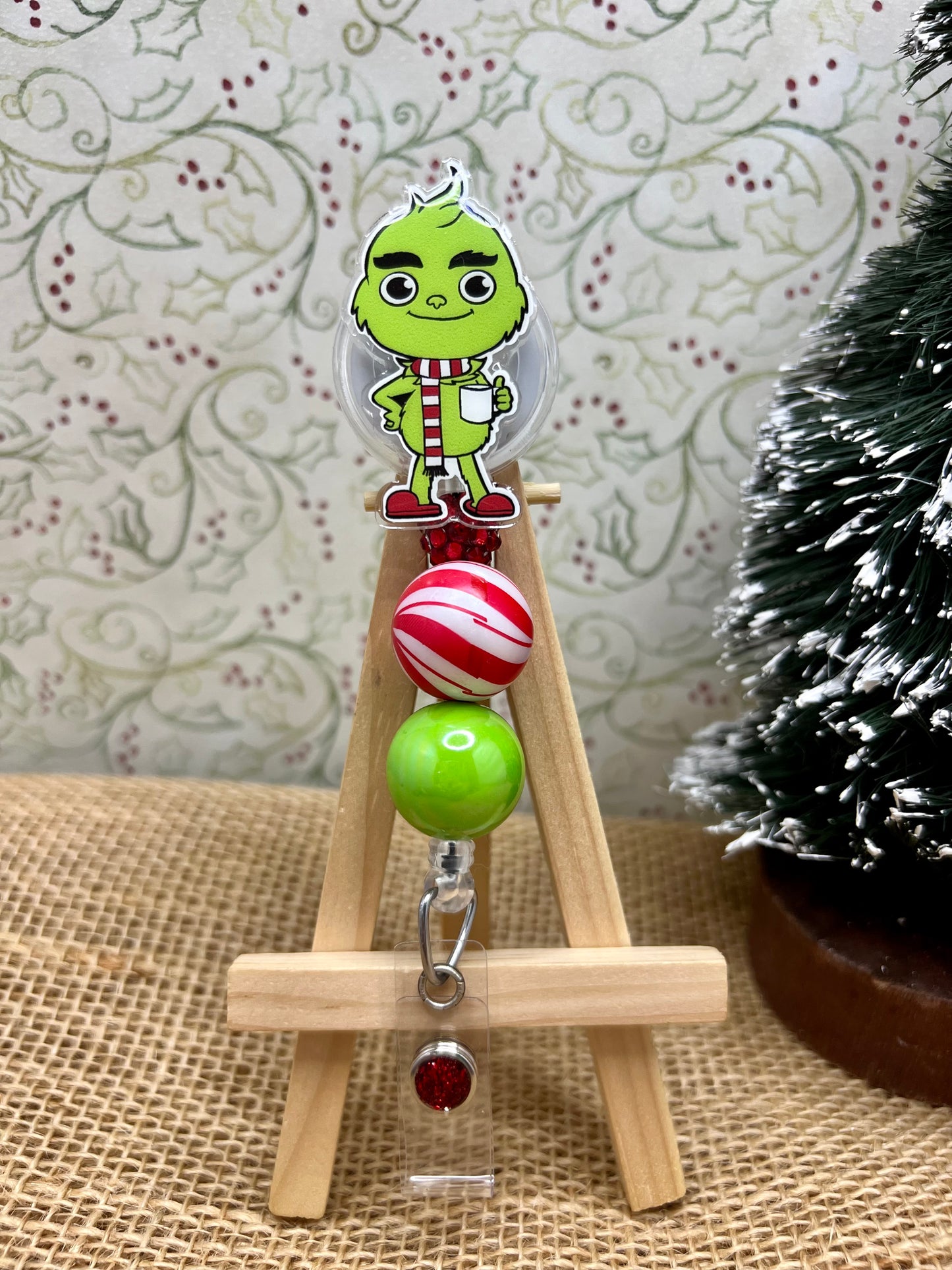 Baby Green Guy Badge Reel